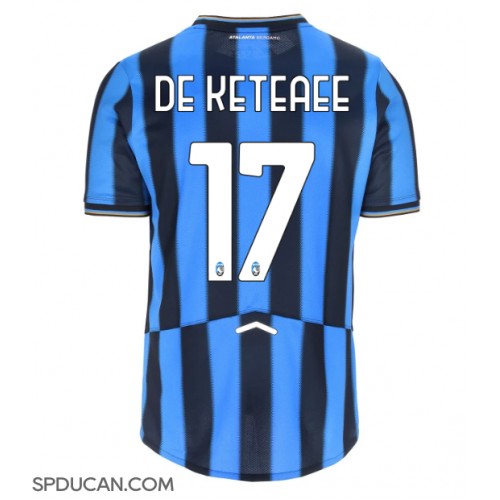 Muški Nogometni Dres Atalanta Charles De Ketelaere #17 Domaci 2025-26 Kratak Rukav